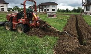 Копка траншей для водопровода в Димитровграде: цена за метр от 930 руб.