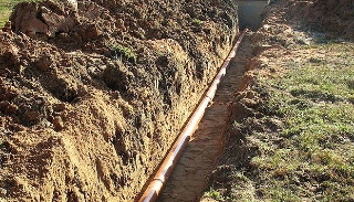 Копка траншей для водопровода в Димитровграде: цена за метр от 930 руб.